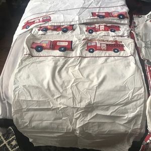 Full size sheet fire truck sheets
